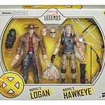 Old Man Logan y Hawkeye de Marvel Legends X-Men 20th Anniversary