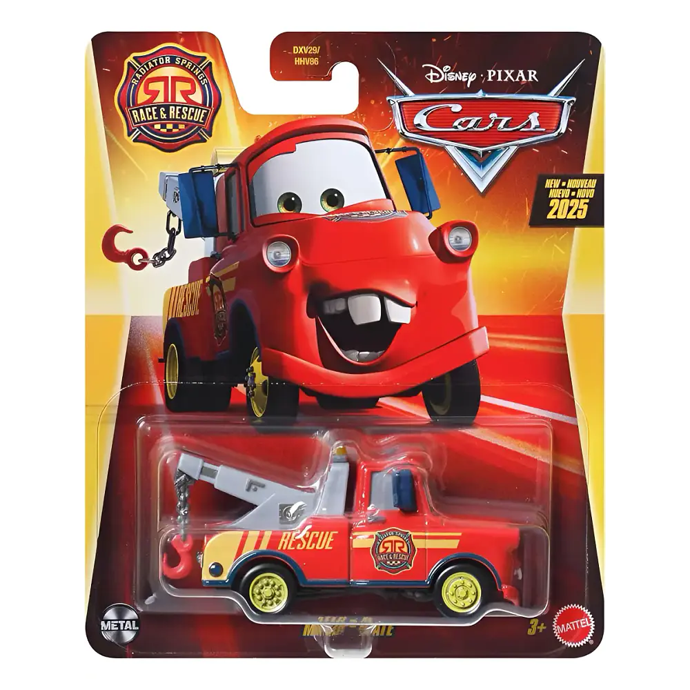 Cars Disney Mate Race & Rescue Escala 1:55 Mattel