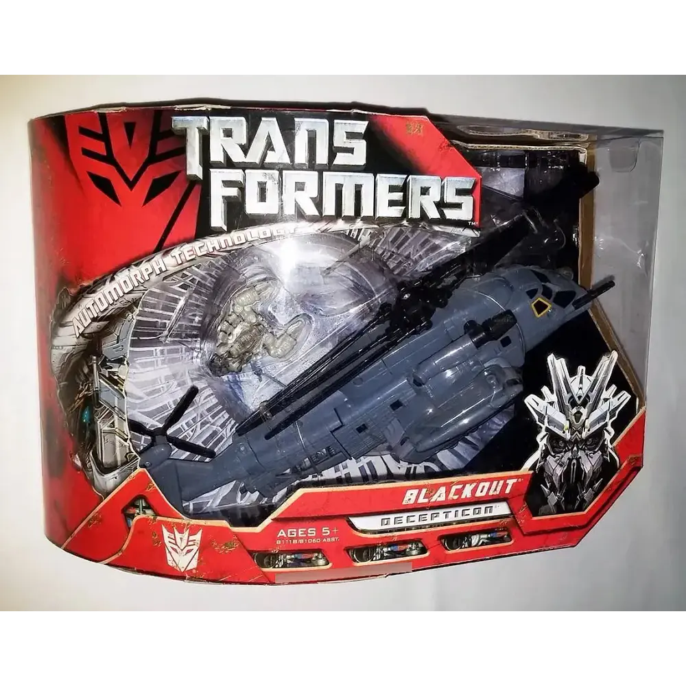Transformers Movie Voyager Blackout Con Scorponok