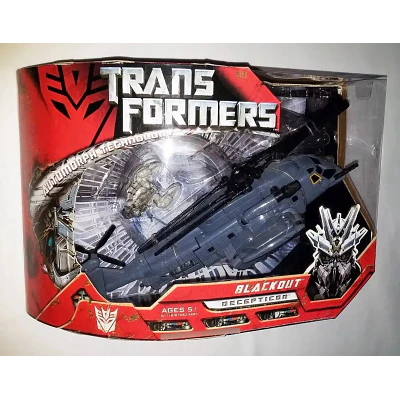 Transformers Movie Voyager Blackout Con Scorponok