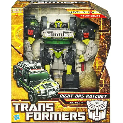 Transformers Night Ops Ratchet Voyager Action Figure