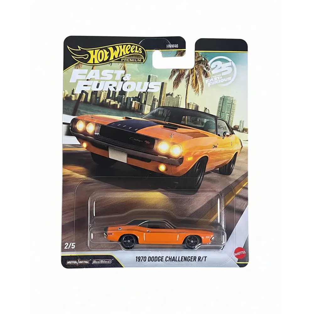 Hot Wheels Premium Fast & Furious 1970 Dodge Challenger R/T