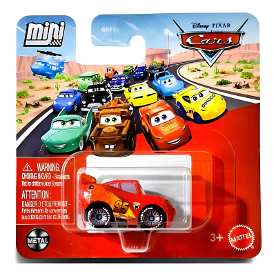 Pixar Cars - Mini Racers - Rayo Mcqueen Llantas De Carrera cars 2