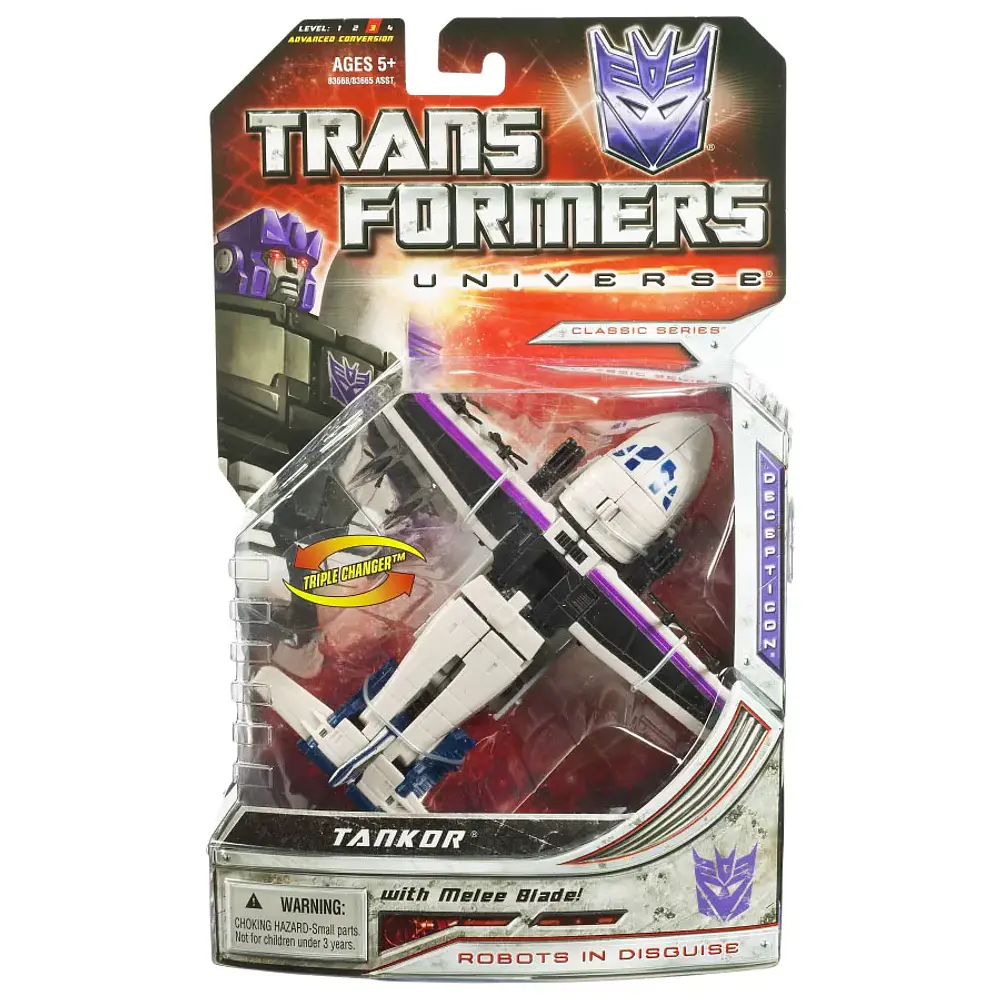 Transformers Universe Classic Tankor Figura Decepticon Delux