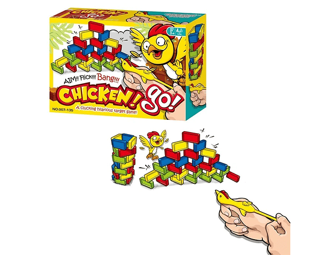 JUEGO DE MESA CHICKEN GO