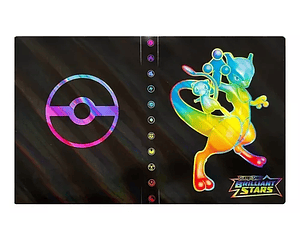 Álbum Cartas Pokémon Mewtwo - Mew Holográfica