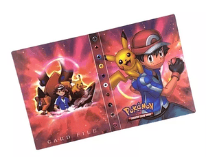 Álbum Cartas Pokémon Ash Pikachu