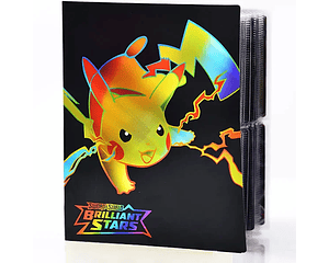 Álbum Cartas Pokémon Pikachu Rayos - Holográfica