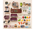 Supermercado de Juguete con 60 Accesorios -Juego Educativo Infantil