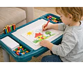 Mesa Didáctica Multiuso Set 128 Bloques 2x1