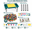 Mesa Didáctica Multiuso Set 128 Bloques 2x1