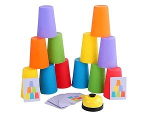 Juego De Vasos Apilables