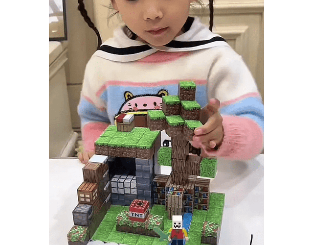 Bloques Magnéticos 120 piezas