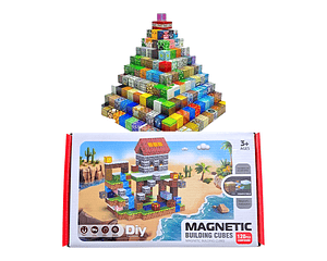 Bloques Magnéticos 120 piezas