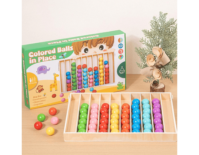 Clasificación Pelotas de Colores