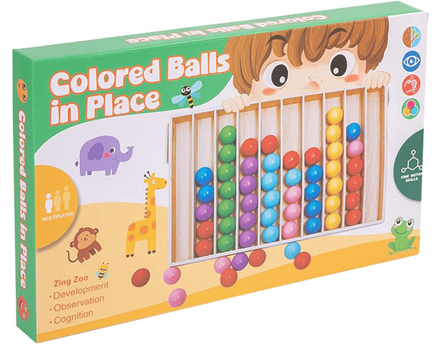 Clasificación Pelotas de Colores