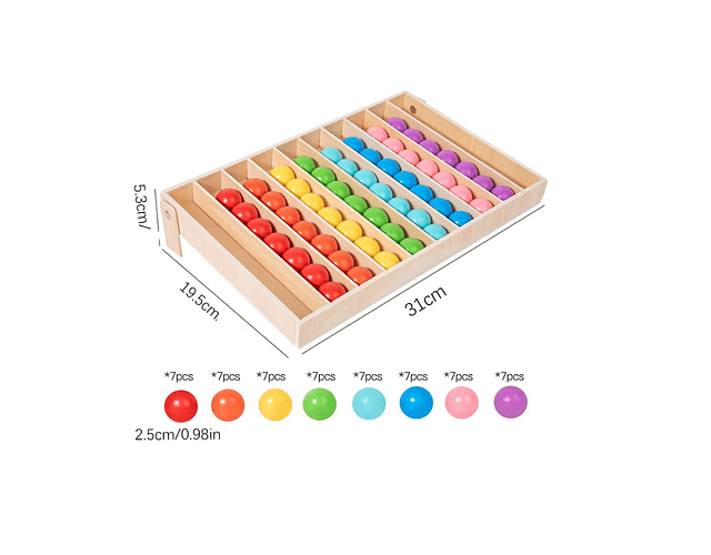 Clasificación Pelotas de Colores