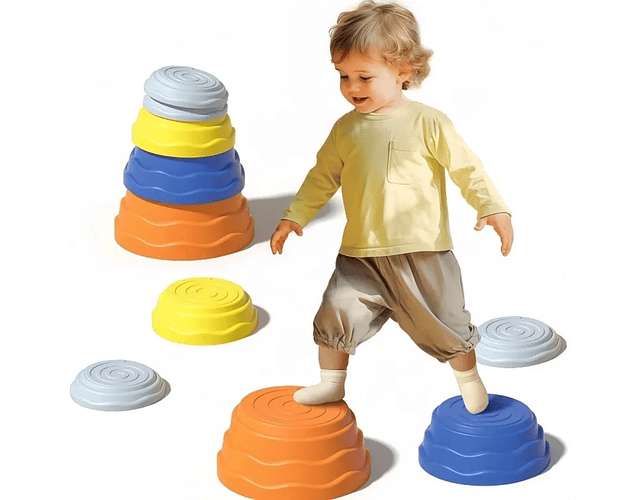 Pack De 7 Piedras Sensoriales De Equilibrio 