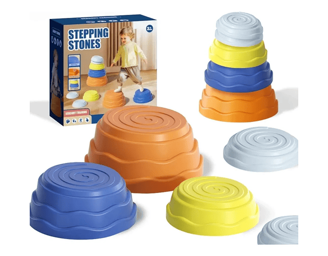 Pack De 7 Piedras Sensoriales De Equilibrio 