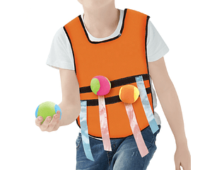 Juego Deportivo Infantil 2 en 1  Quemaditas + Atrapa Cola