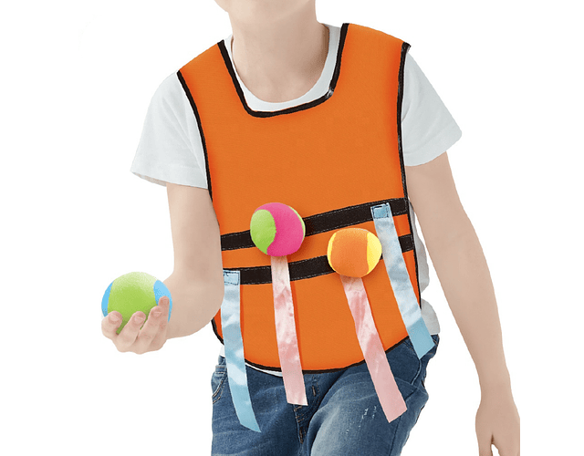 Juego Deportivo Infantil 2 en 1  Quemaditas + Atrapa Cola