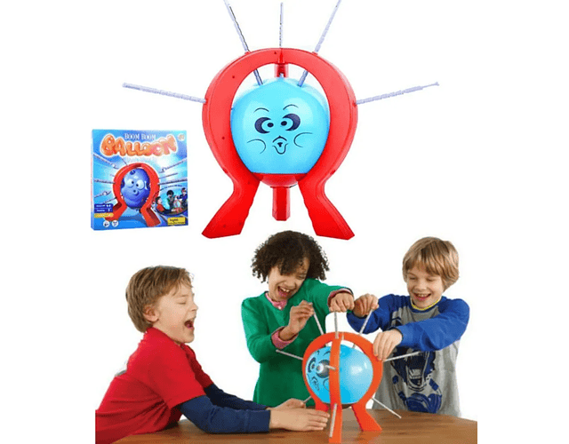 Revienta El Globo Juego De Mesa Boom Boom Globo