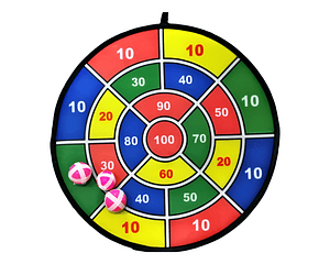 Tablero Tiro al Blanco con Velcro