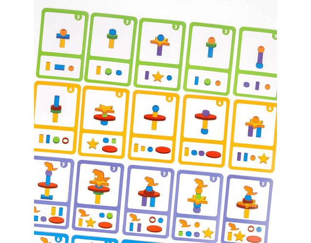 Juego de Patrones Equilibrio Figuras Geométricas