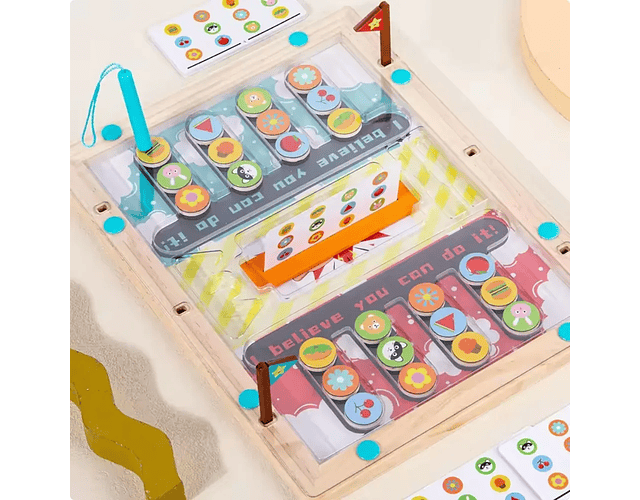 Juego Memoria Y Lógica Magnético