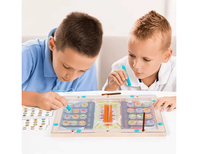 Juego Memoria Y Lógica Magnético