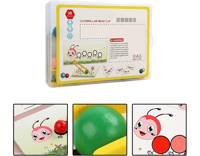 Oruga clasificación de colores