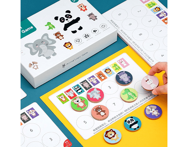 Juego Lógica de Animlaes