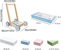 Caminadora con Bloques de Madera