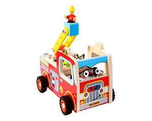 Camión De Bomberos Con Luz Y Sonido 