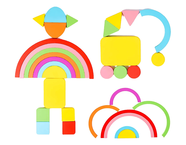 Tablero Montessori Figuras y Pizarra