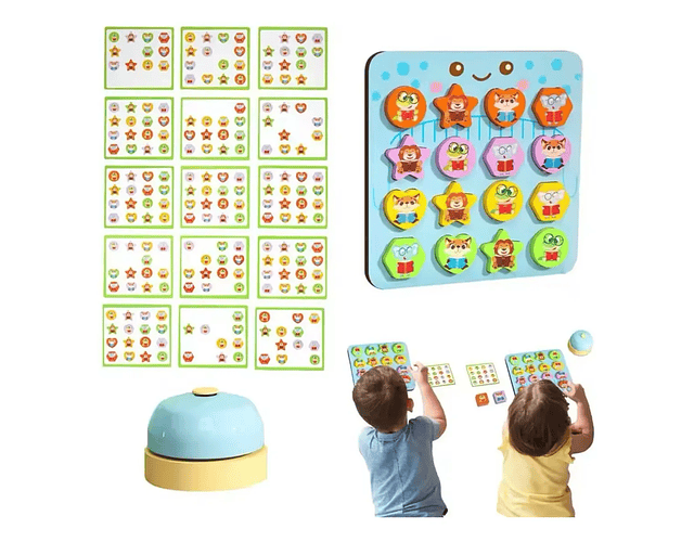 Juego lógica con formas y colores geométricos de  Animales