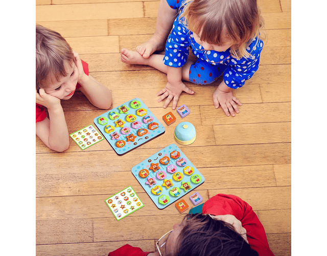 Juego lógica con formas y colores geométricos de  Animales