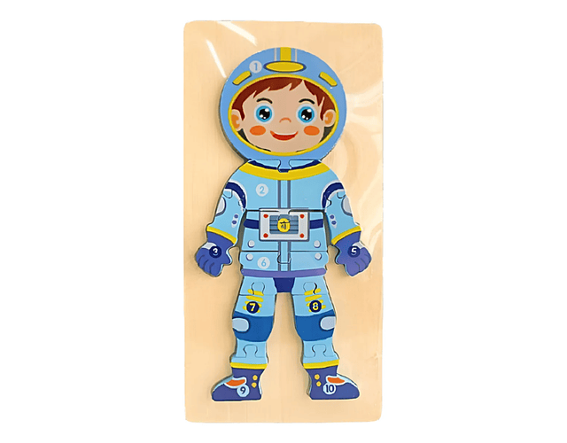 Puzzles de Oficios  y Profesiones 10 piezas