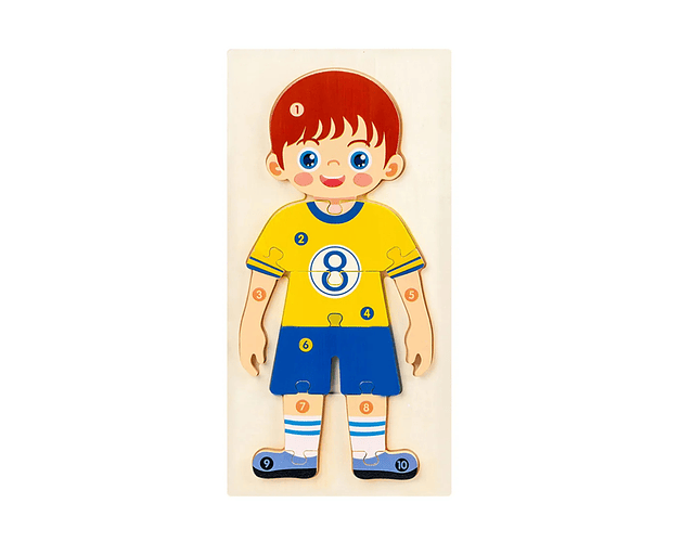 Puzzles de Oficios  y Profesiones 10 piezas