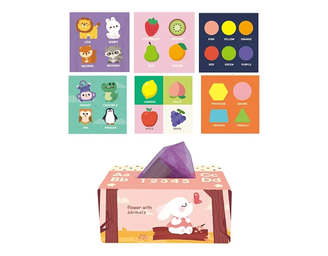 Caja de Pañuelos Sensoriales