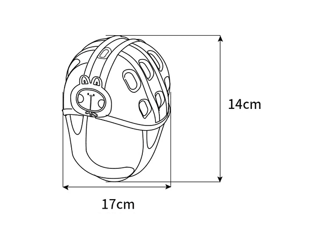 Casco Protector Para Bebé 