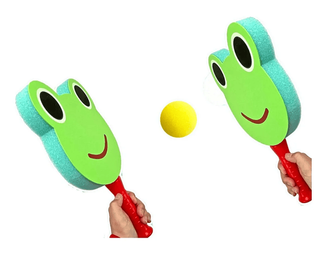 Paletas de Esponja Ranitas