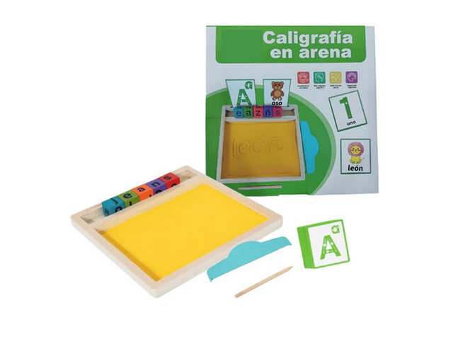 Set de Caligrafía en Arena