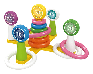 Juego Lanzamiento de Aros Apilables 