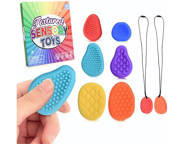 Set 6 Mordedores Sensoriales 