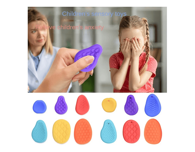 Set 6 Mordedores Sensoriales 