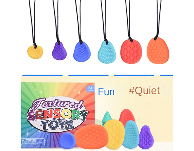 Set 6 Mordedores Sensoriales 