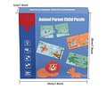 Puzzle asociación Animales Padre-Hijo