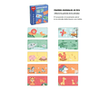 Puzzle asociación Animales Padre-Hijo