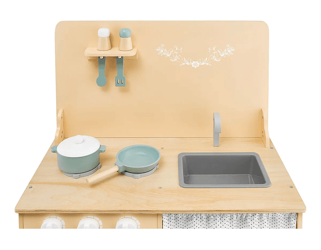 Cocina Montessori De Madera Multicolor